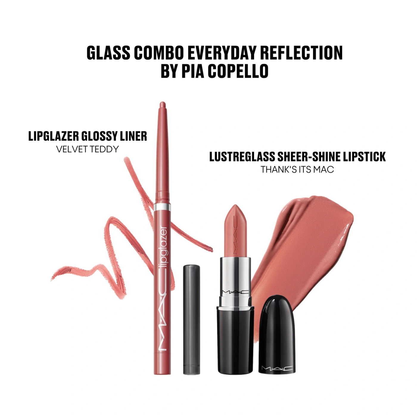 LABIAL MAC LUSTERGLASS SHEER SHINE THANKS IT'S MAC - 2