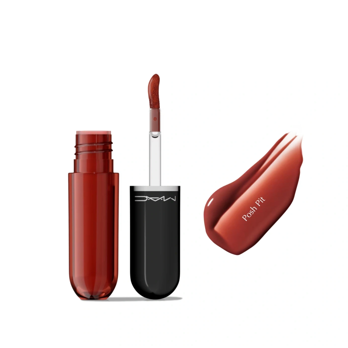 TINTA LABIAL MAC LUSTREGLASS STAINGLASS LIP TINT POSH PIT - 1