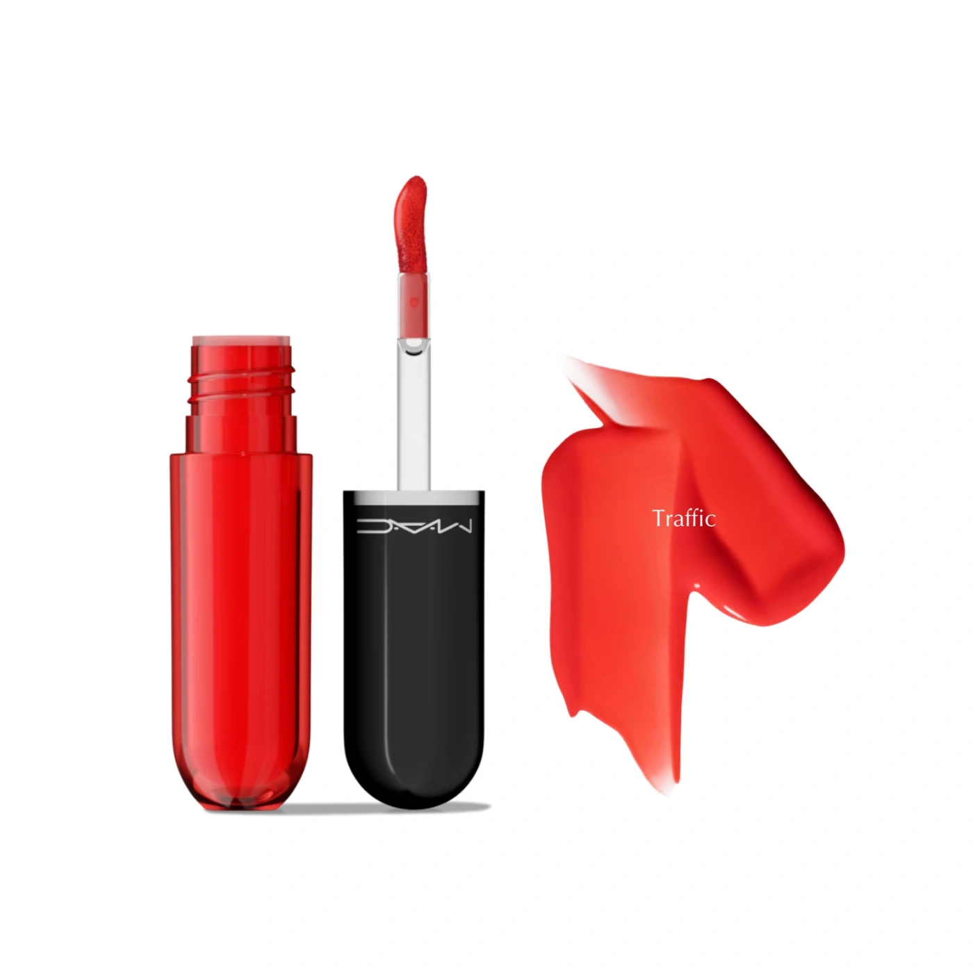 TINTA LABIAL MAC LUSTREGLASS STAINGLASS LIP TINT TRAFFIC - 1