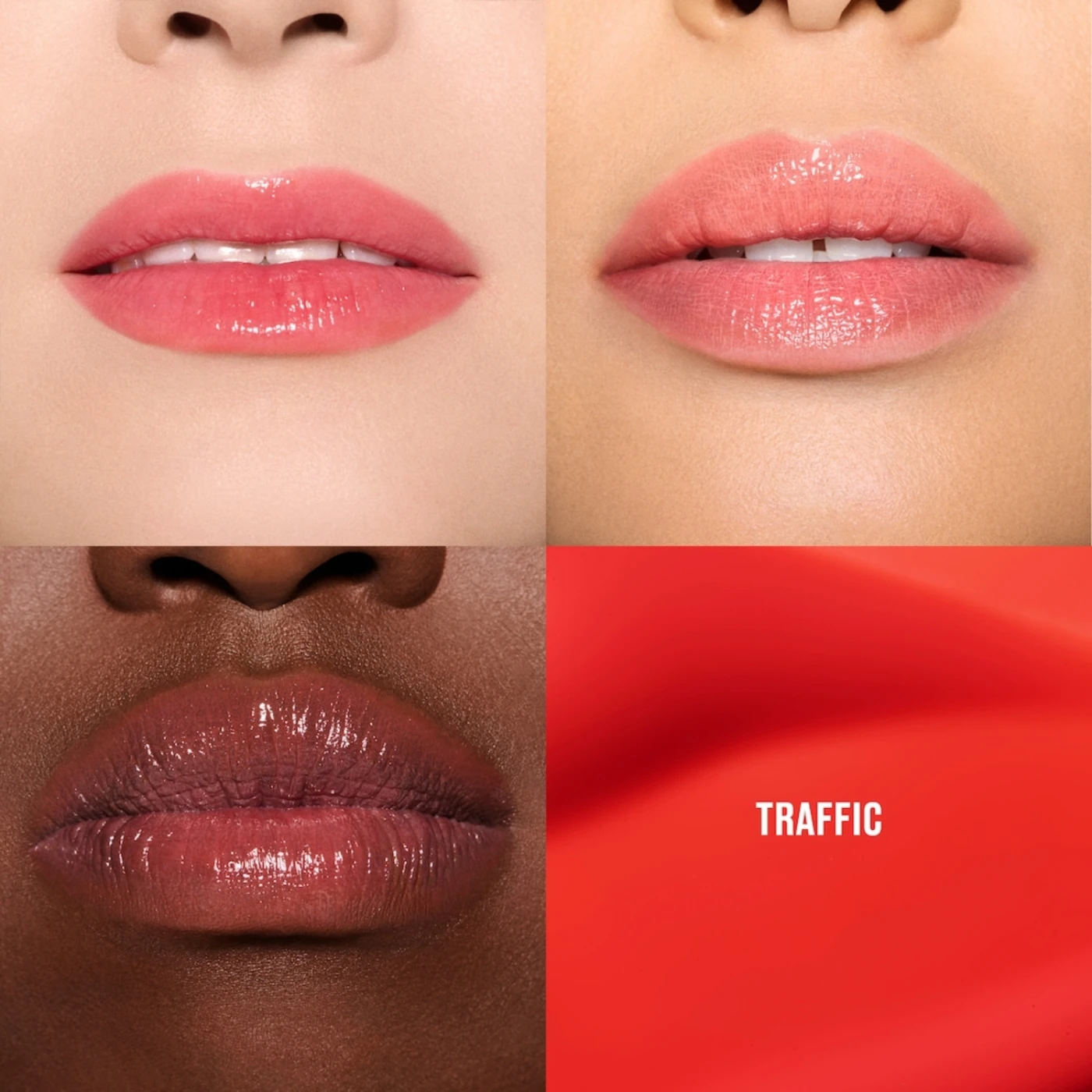 TINTA LABIAL MAC LUSTREGLASS STAINGLASS LIP TINT TRAFFIC - 2