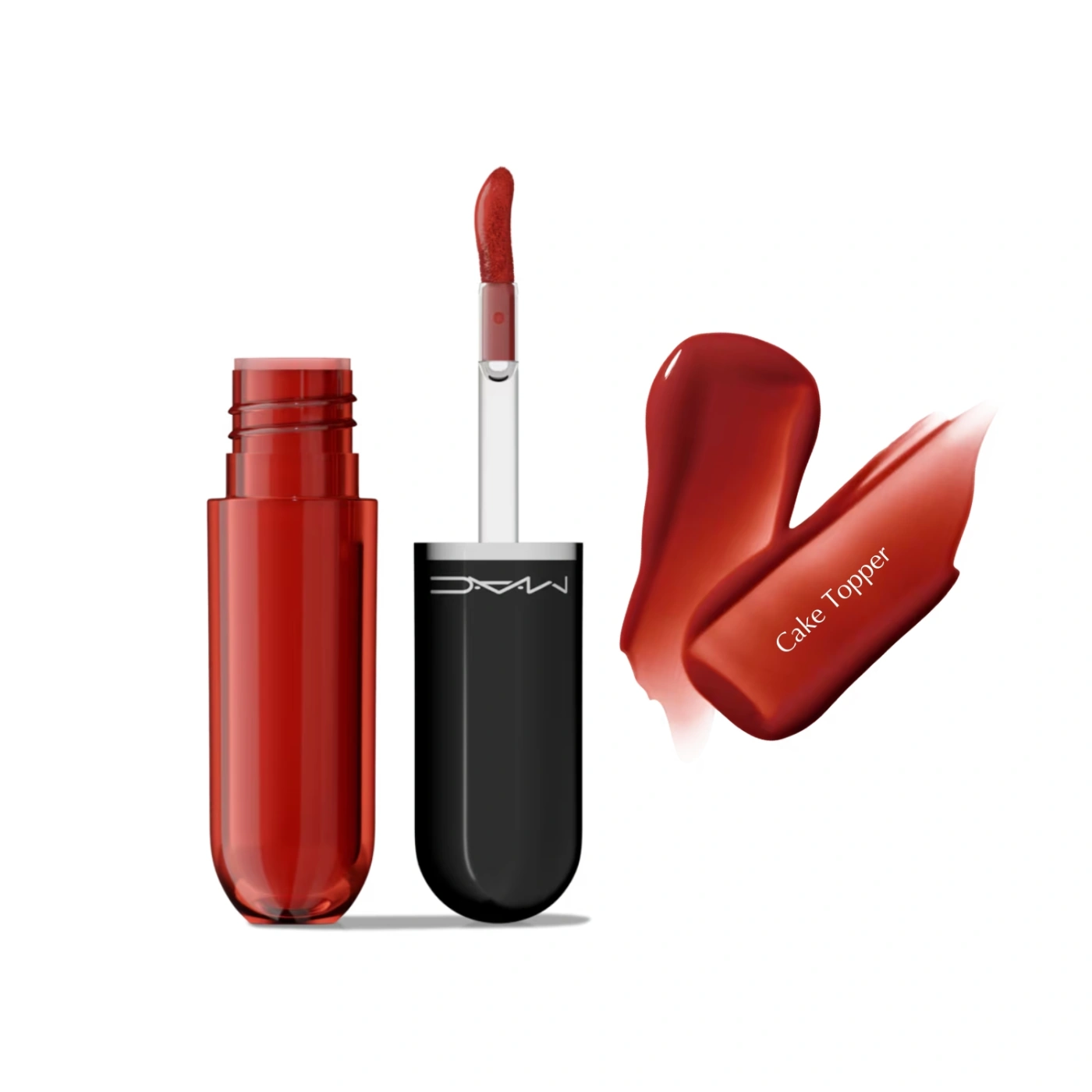 TINTA LABIAL MAC LUSTREGLASS STAINGLASS LIP TINT CAKE TOPPER - 1