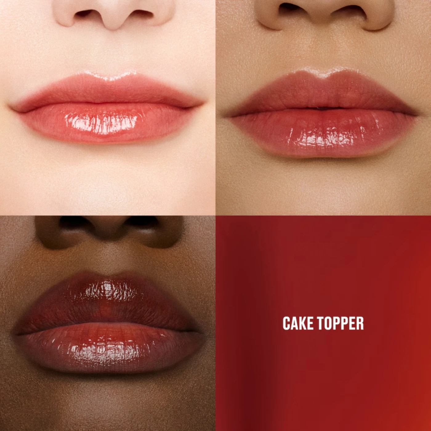TINTA LABIAL MAC LUSTREGLASS STAINGLASS LIP TINT CAKE TOPPER - 2