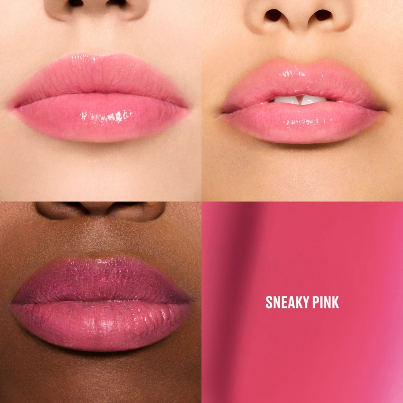 TINTA LABIAL MAC LUSTREGLASS STAINGLASS LIP TINT SNEAKY PINK - 2