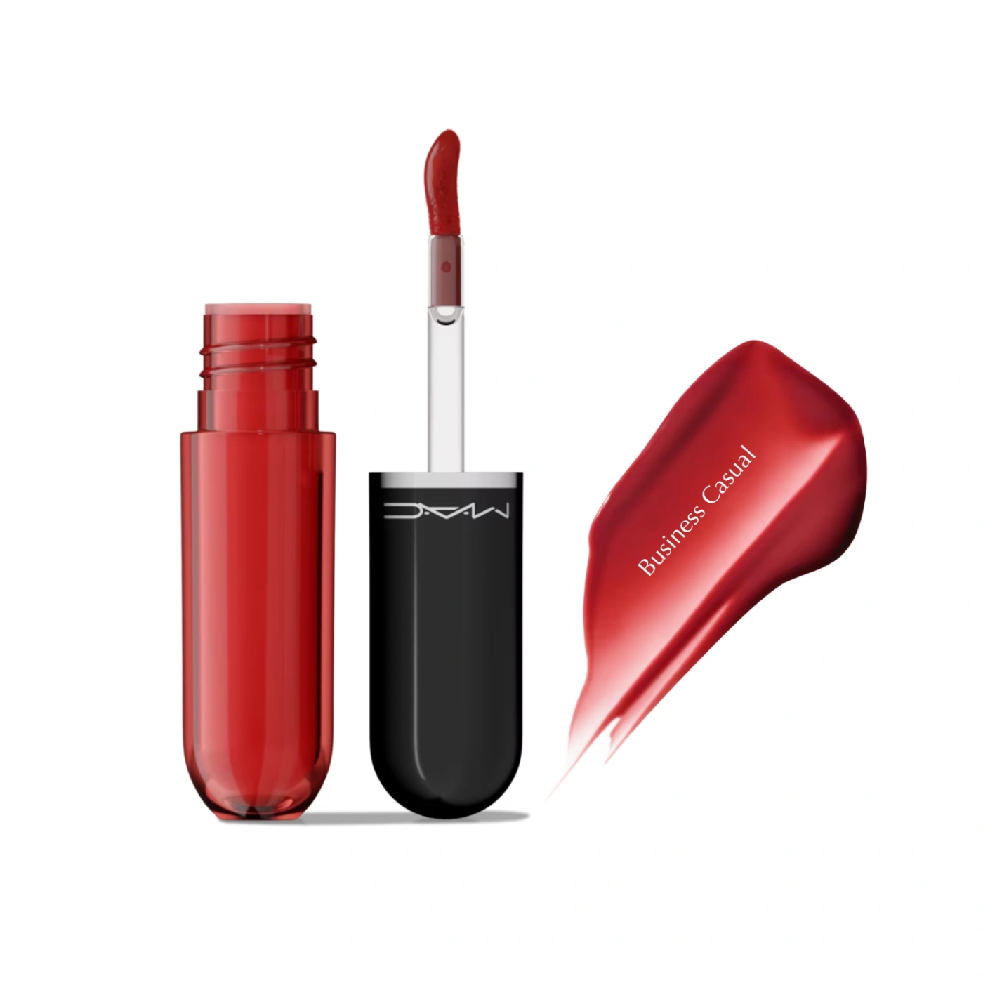 TINTA LABIAL MAC LUSTREGLASS STAINGLASS LIP TINT BUSSINESS CASUAL - 1
