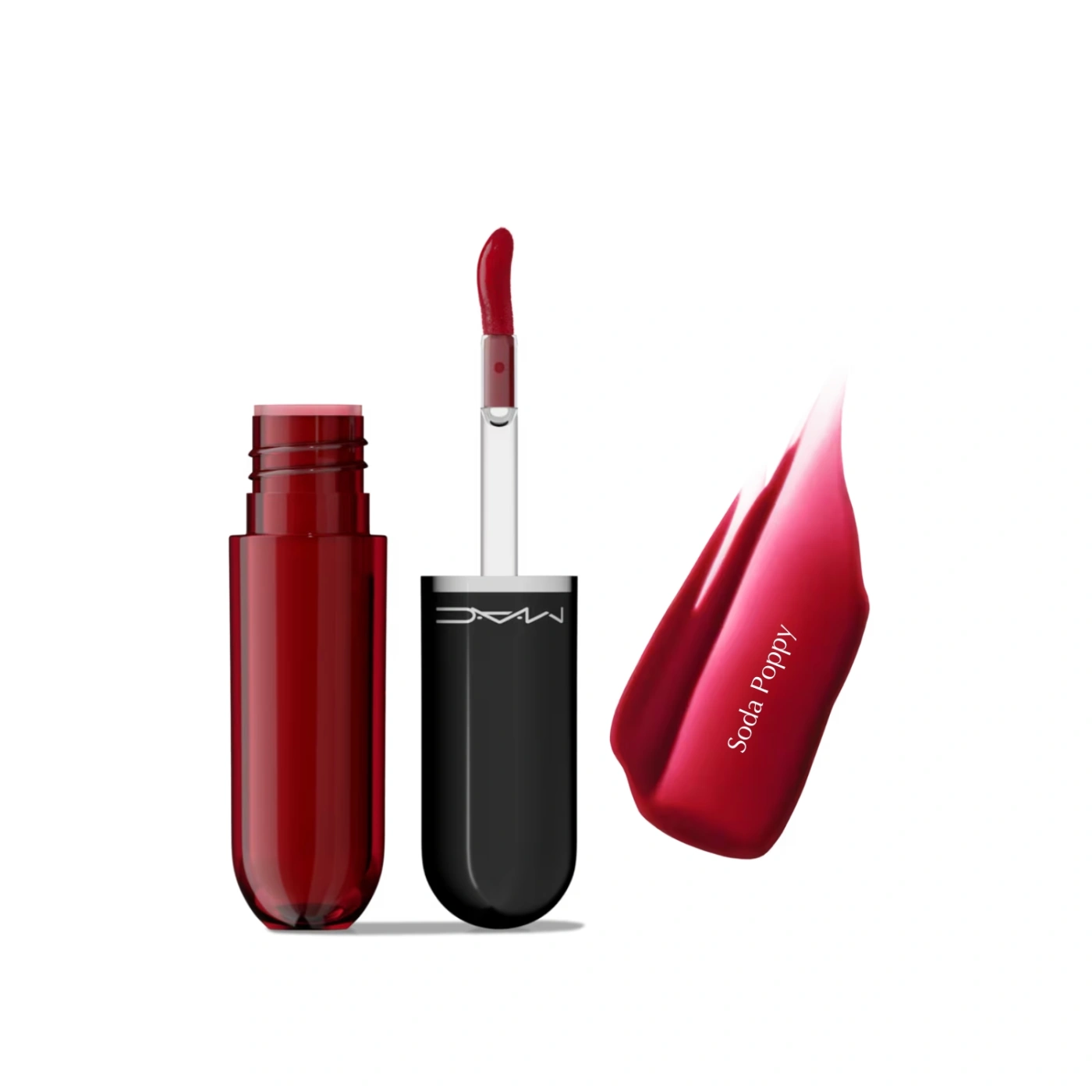 TINTA LABIAL MAC LUSTREGLASS STAINGLASS LIP TINT SODA POPPY - 1