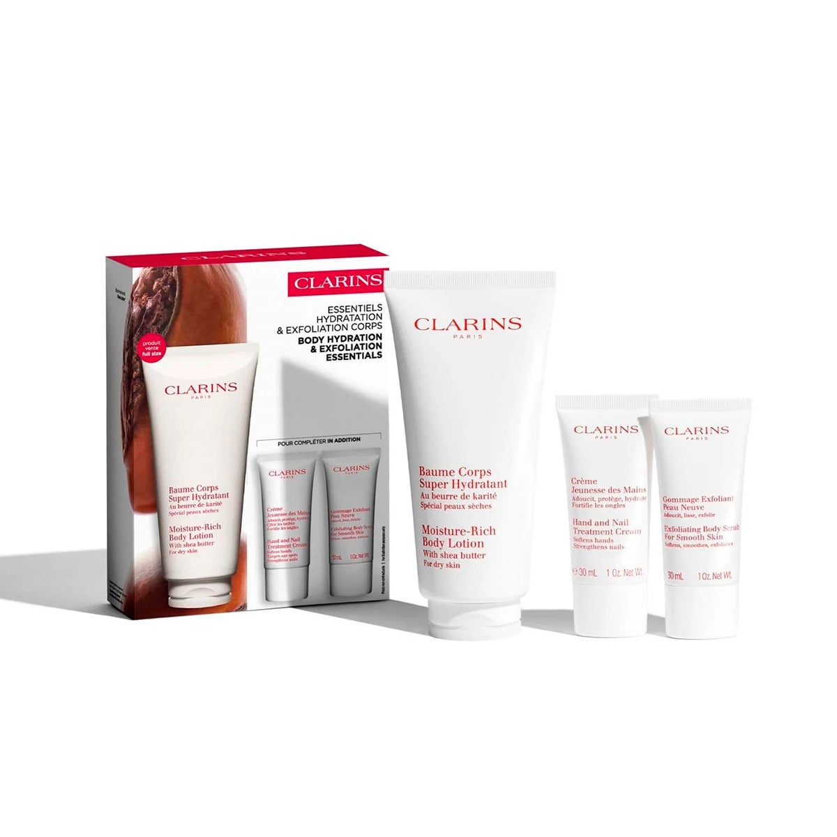 SET CUIDADO CORPORAL CLARINS MOISTURISING - 1