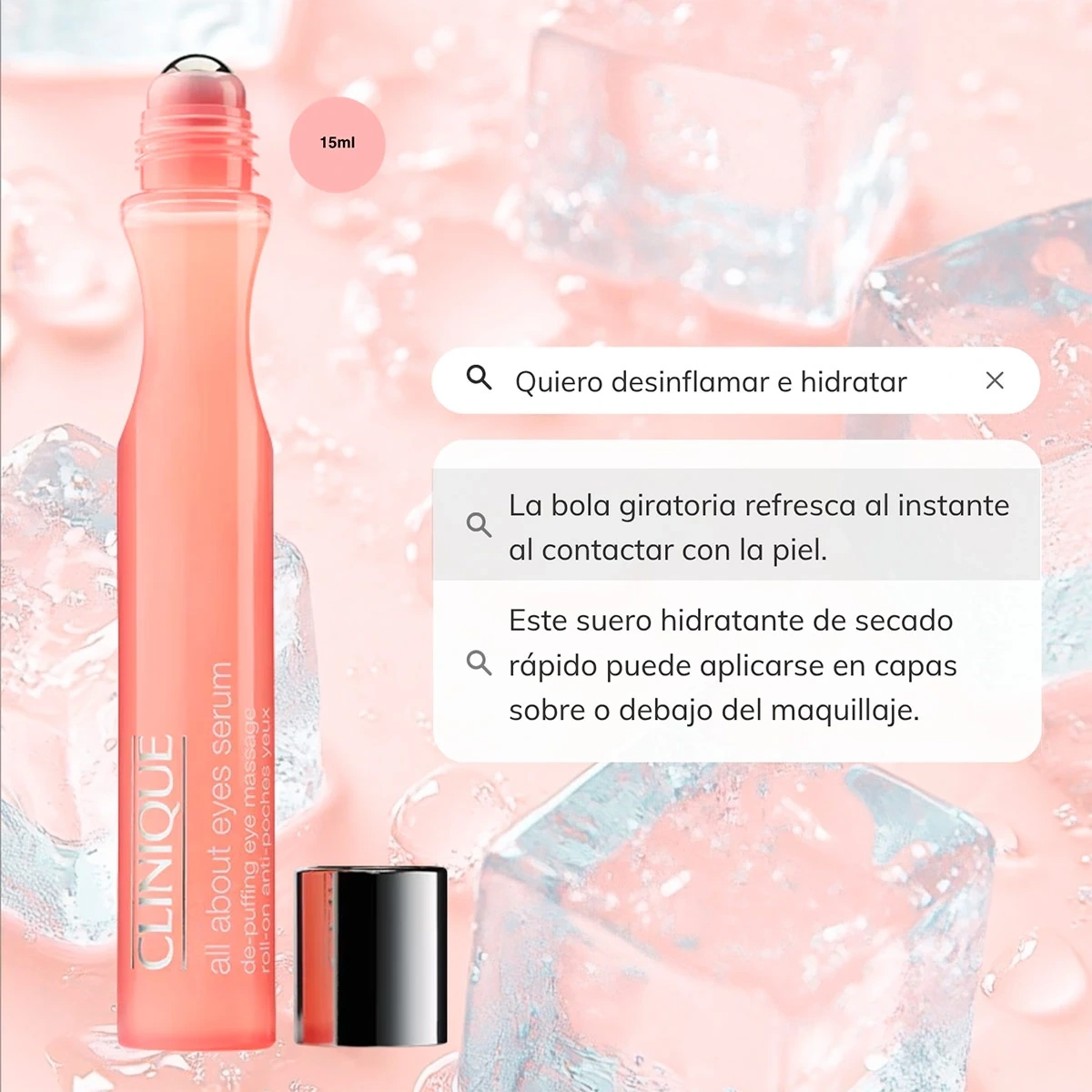 SET CLINIQUE SÉRUM DE OJOS+HIDRATACIÓN - 2
