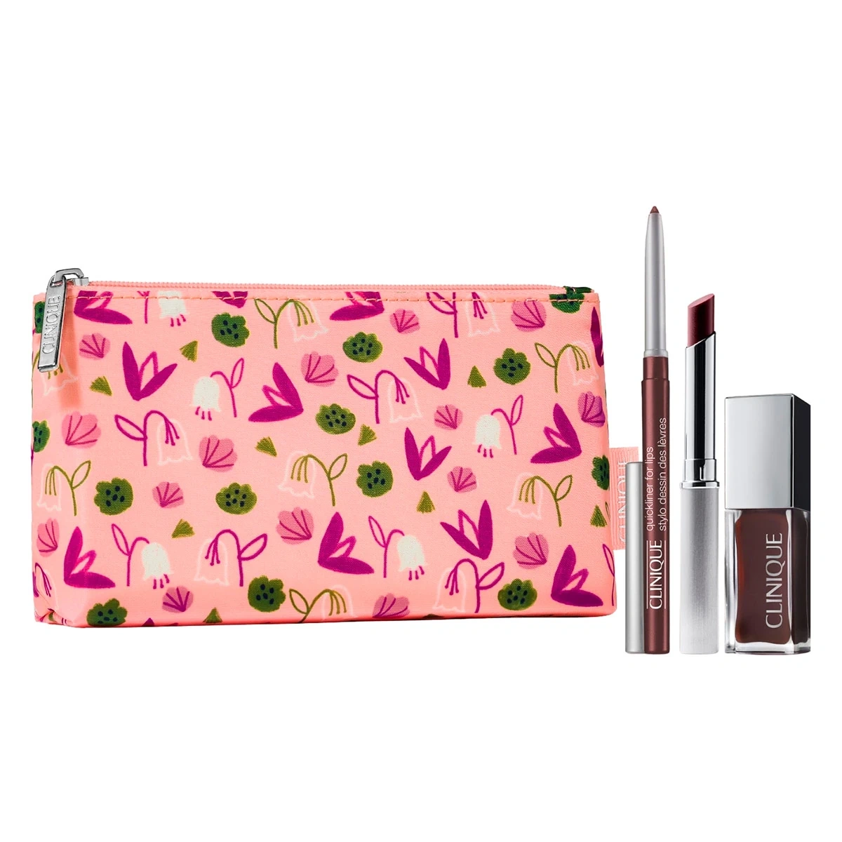 SET CLINIQUE LIP COMBO BLACK HONEY - 1