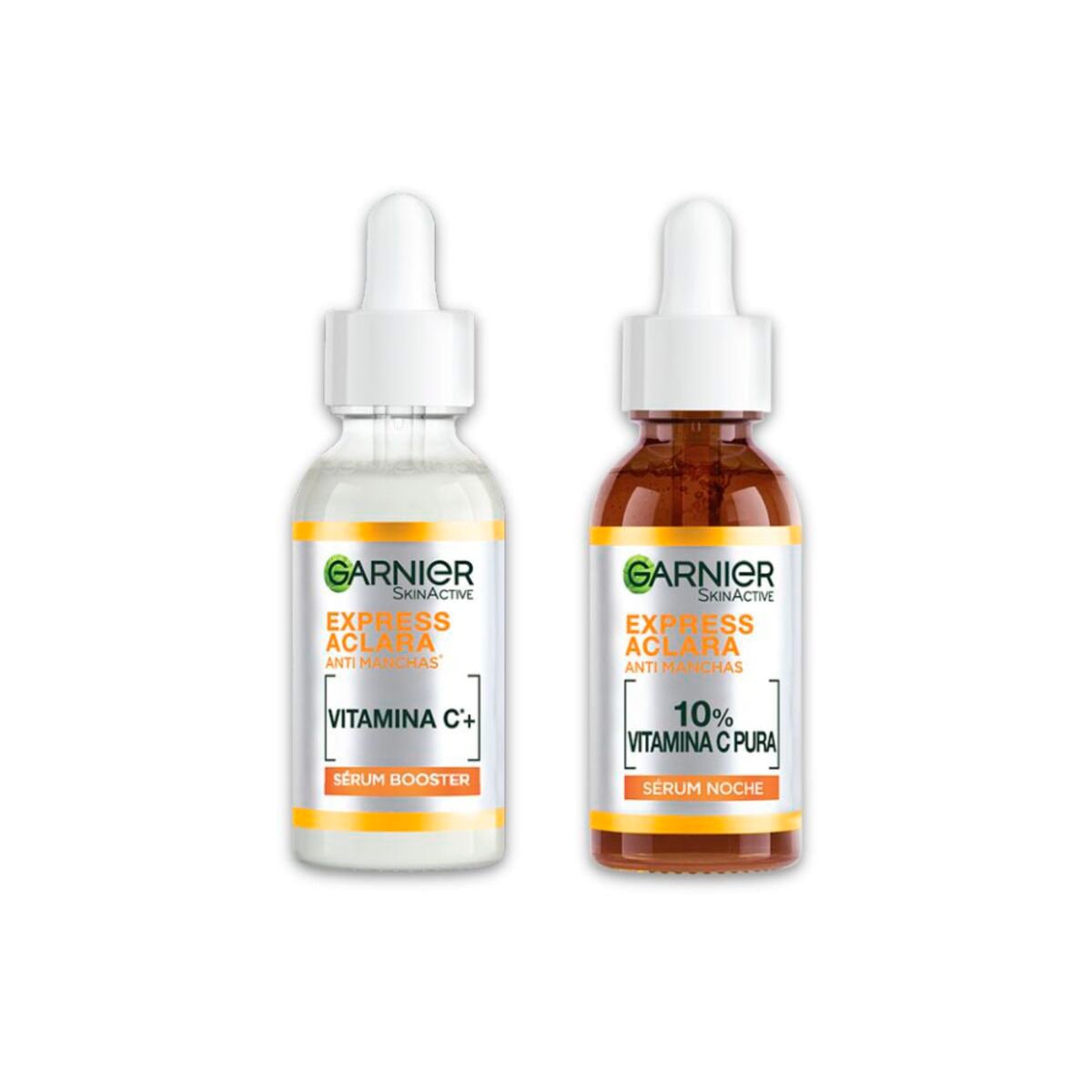 DÚO SÉRUM GARNIER EXPRESS ACLARA DÍA Y NOCHE 30ML - 1