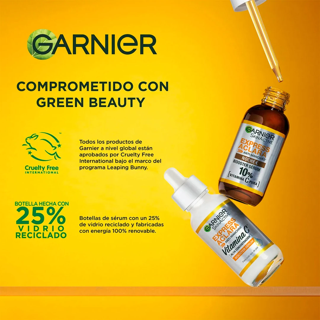DÚO SÉRUM GARNIER EXPRESS ACLARA DÍA Y NOCHE 30ML - 3