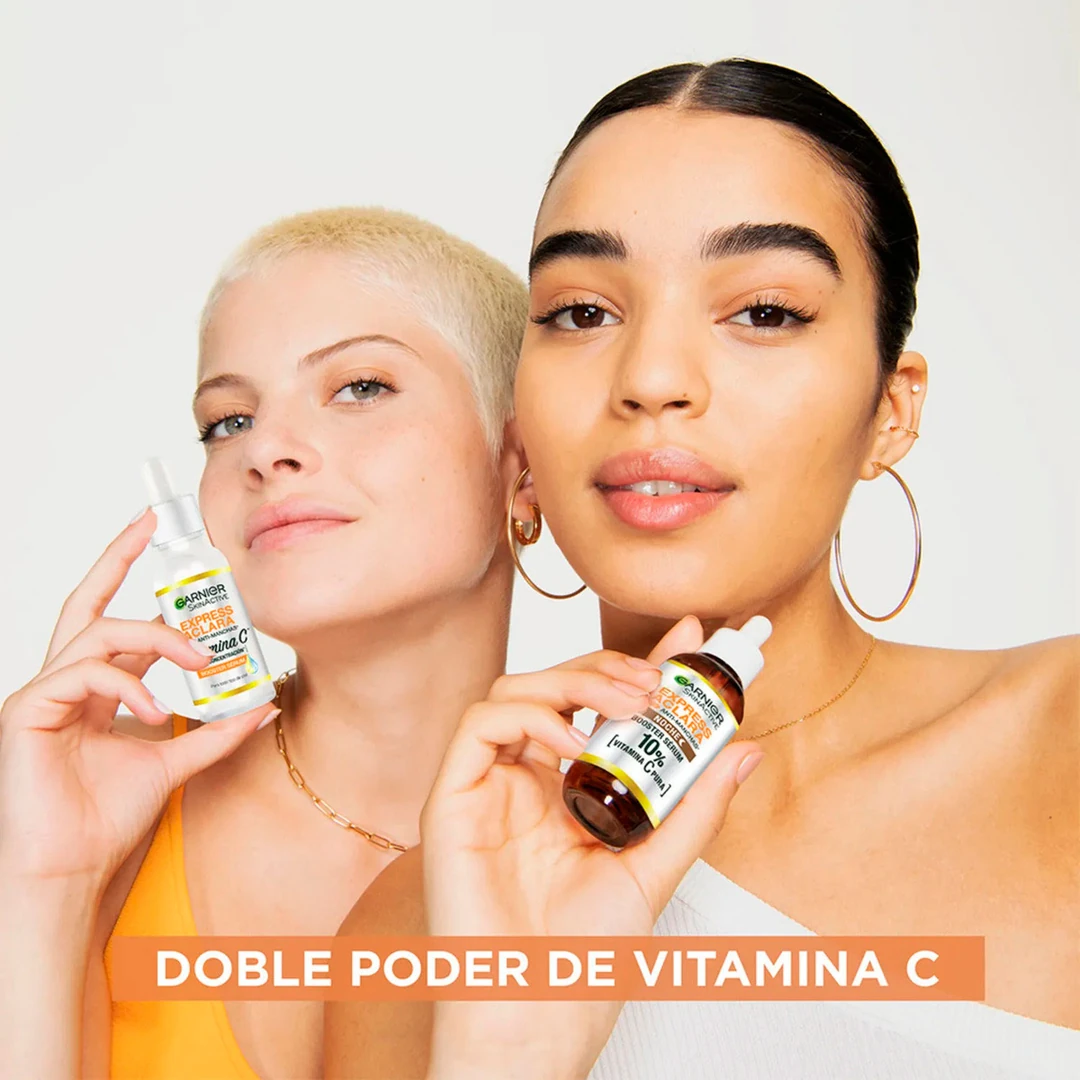 DÚO SÉRUM GARNIER EXPRESS ACLARA DÍA Y NOCHE 30ML - 7