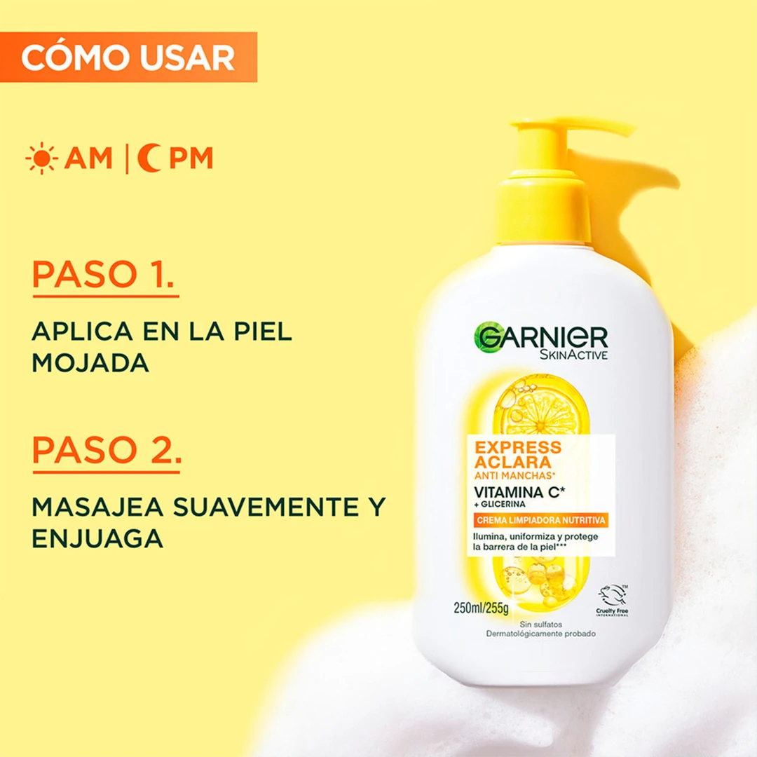 SET ANTIMANCHAS GARNIER EXPRESS ACLARA 150ML+50ML+30ML - 5