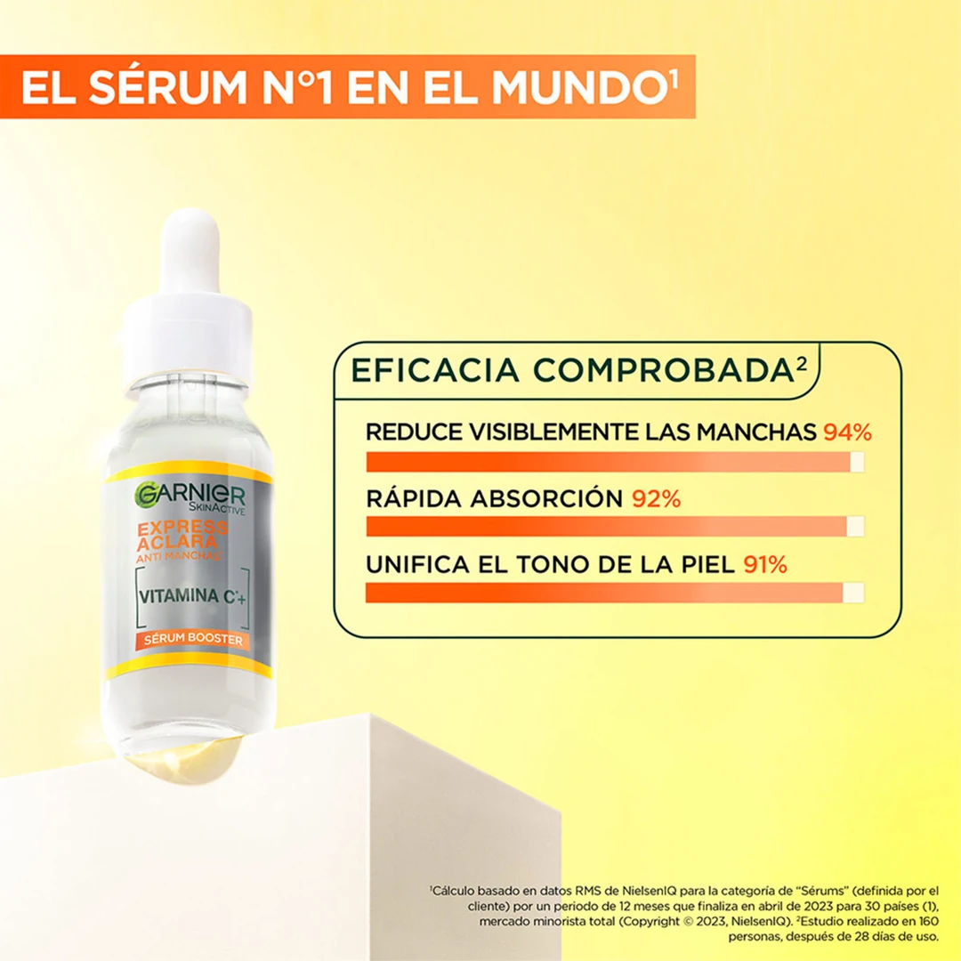 SET ANTIMANCHAS GARNIER EXPRESS ACLARA 150ML+50ML+30ML - 8
