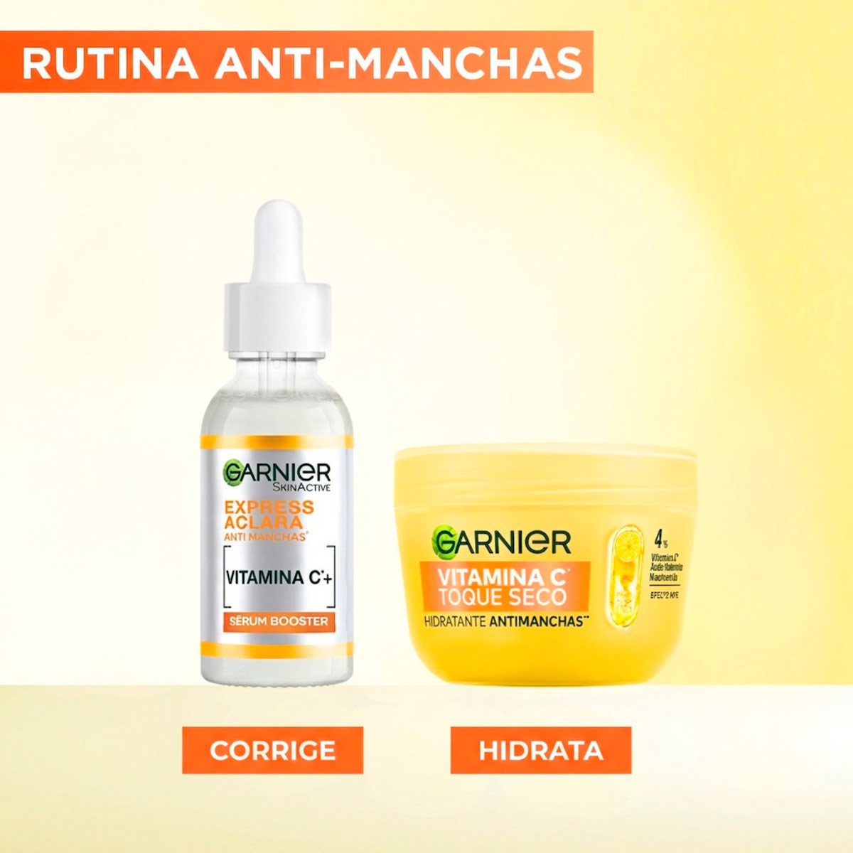 SET TRATAMIENTO GARNIER EXPRESS ACLARA 40GR+30ML - 3