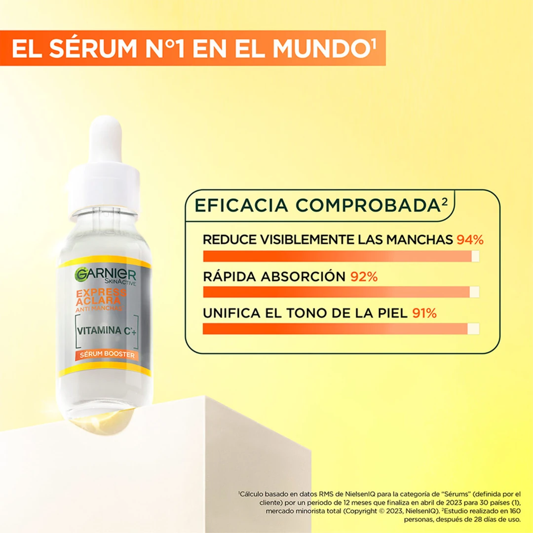 SET TRATAMIENTO GARNIER EXPRESS ACLARA 40GR+30ML - 5