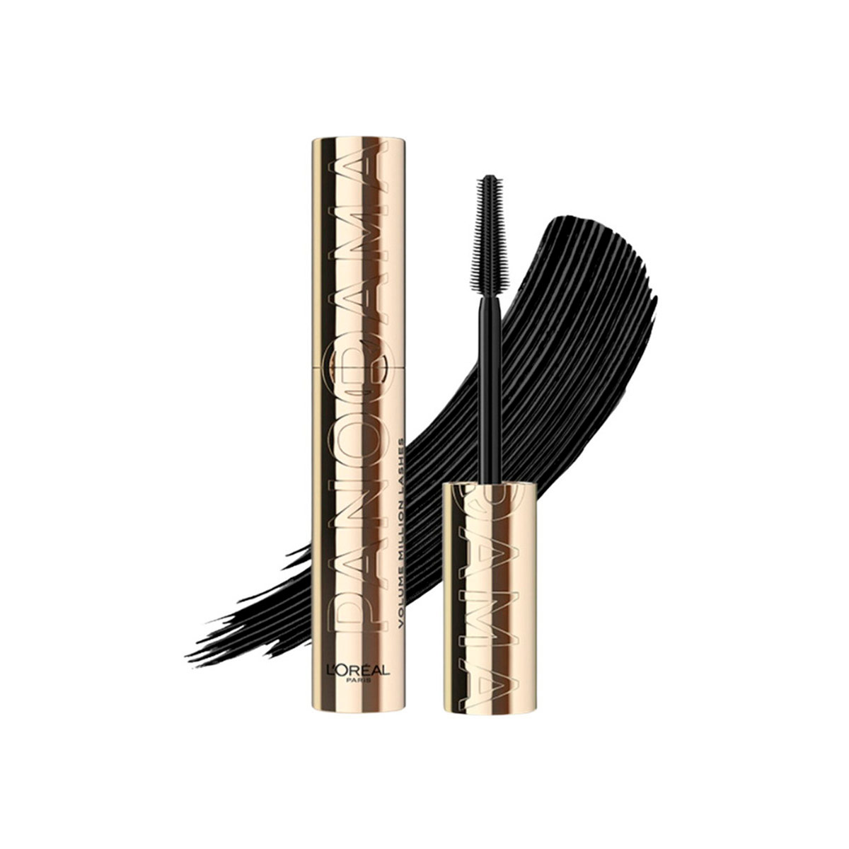 SET MAQUILLAJE LOREAL PARIS MÁSCARA PANORAMA WTP+LABIAL PLUMP AMBITION WORTH IT - 2