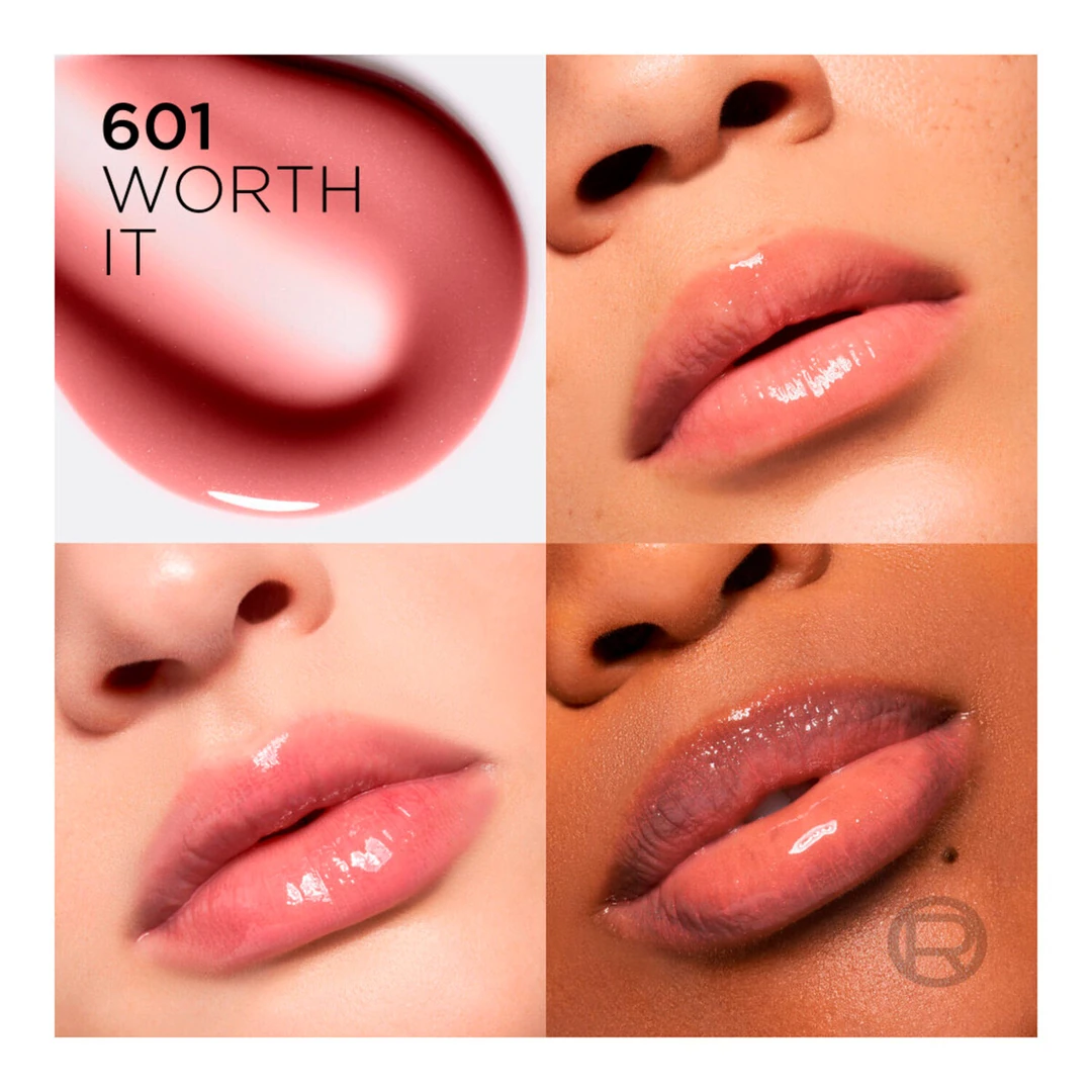 SET MAQUILLAJE LOREAL PARIS MÁSCARA PANORAMA WTP+LABIAL PLUMP AMBITION WORTH IT - 7