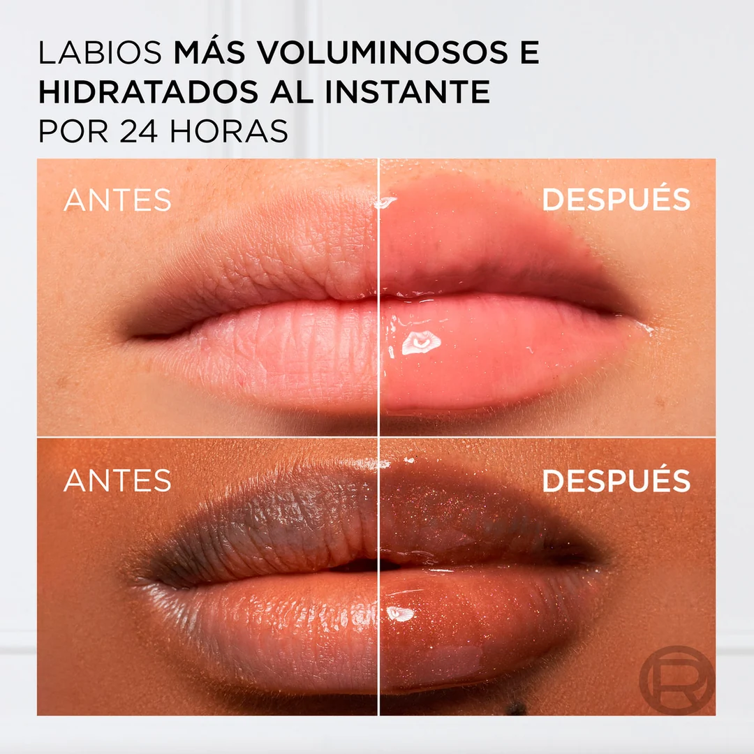 SET MAQUILLAJE LOREAL PARIS MÁSCARA PANORAMA WTP+LABIAL PLUMP AMBITION WORTH IT - 9