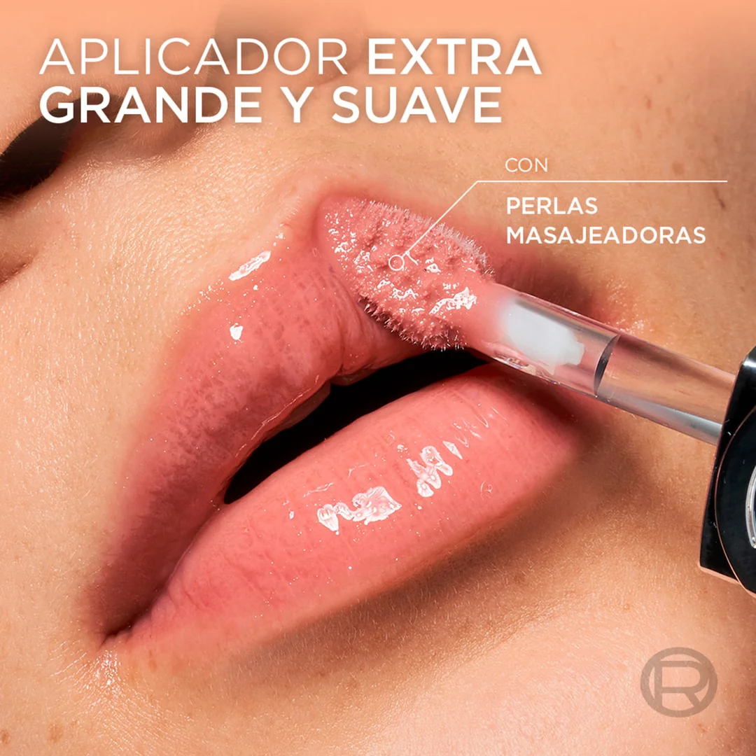 SET MAQUILLAJE LOREAL PARIS MÁSCARA PANORAMA WTP+LABIAL PLUMP AMBITION WORTH IT - 10