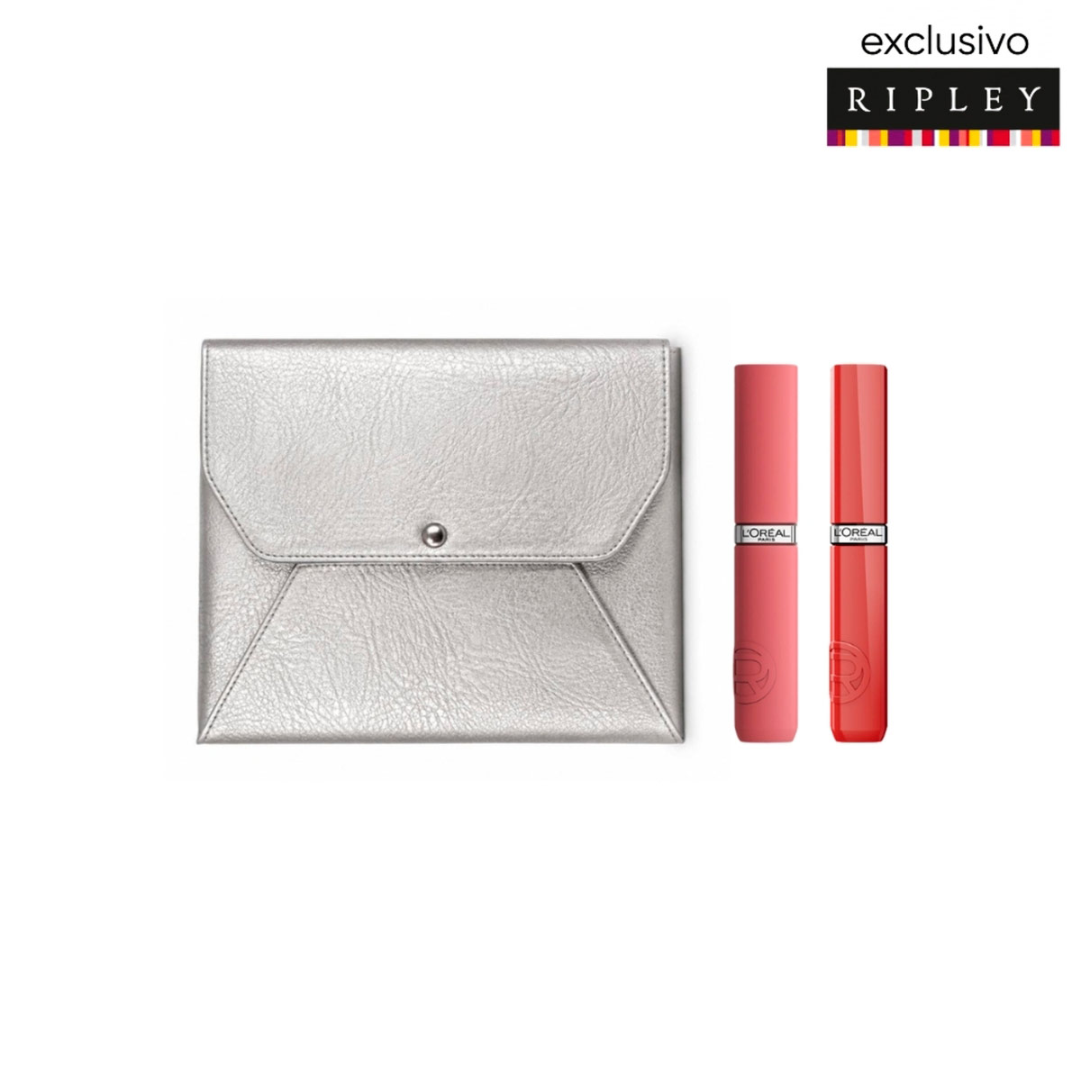 SET MAQUILLAJE LOREAL PARIS LAQUE RESISTANCE WORTH IT MEDIUM+INFALLIBLE MATTE WORTH IT MEDIUM - 1