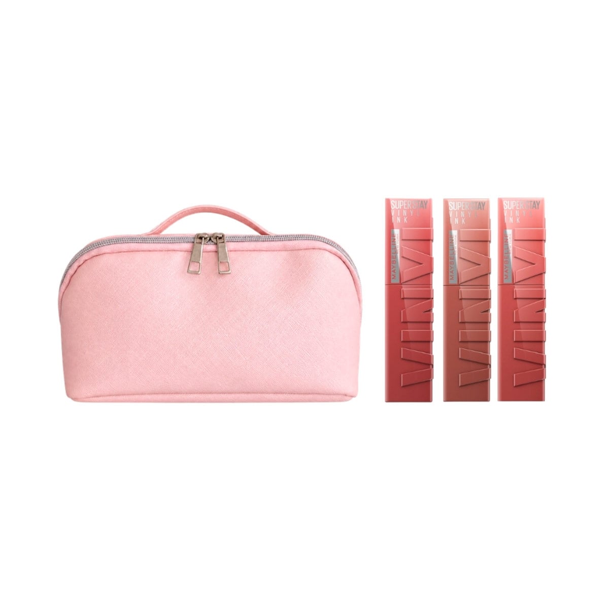 SET LABIALES MAYBELLINE VINYL INK CHEEKY+PUNCHY+PEPPY - 1
