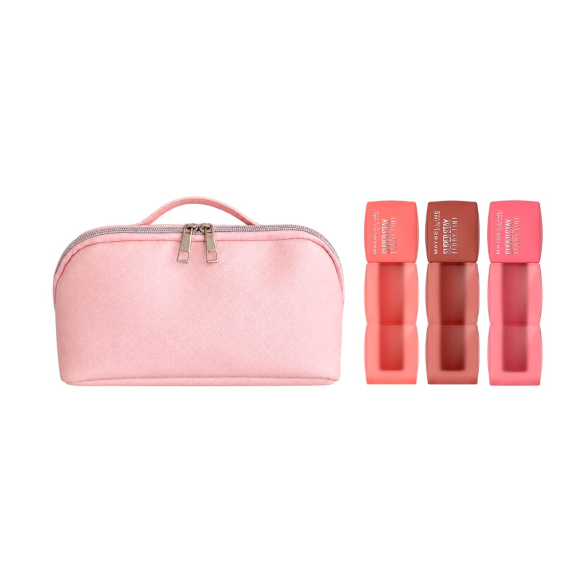 SET LABIALES MAYBELLINE TEDDY TINT SKINNYDIP 15+KNEEHIGH 55+MÁSCARA TEAR 20 - 1
