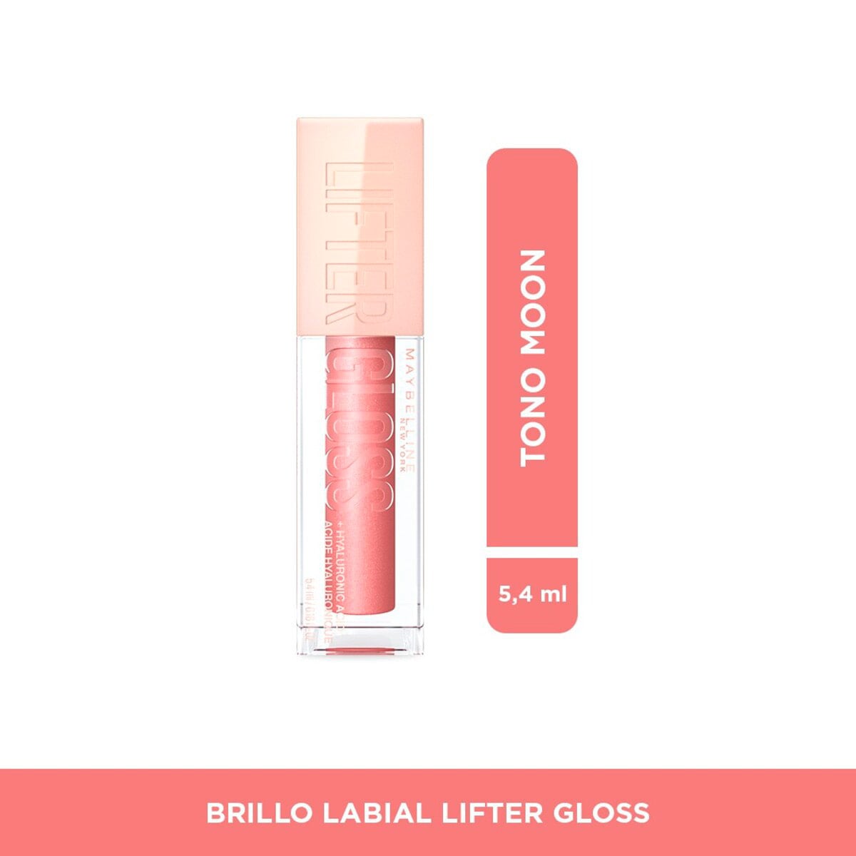 SET MAQUILLAJE MAYBELLINE DELINEADOR LIFTER LINE 05 ON IT+TEDDY TINT SKINNYDIP 15+BRILLO LIFTER GLOSS MOON ROSA - 4