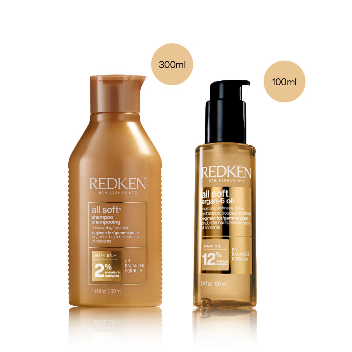 PACK HIDRATACIÓN Y SUAVIDAD REDKEN ALL SOFT - 1