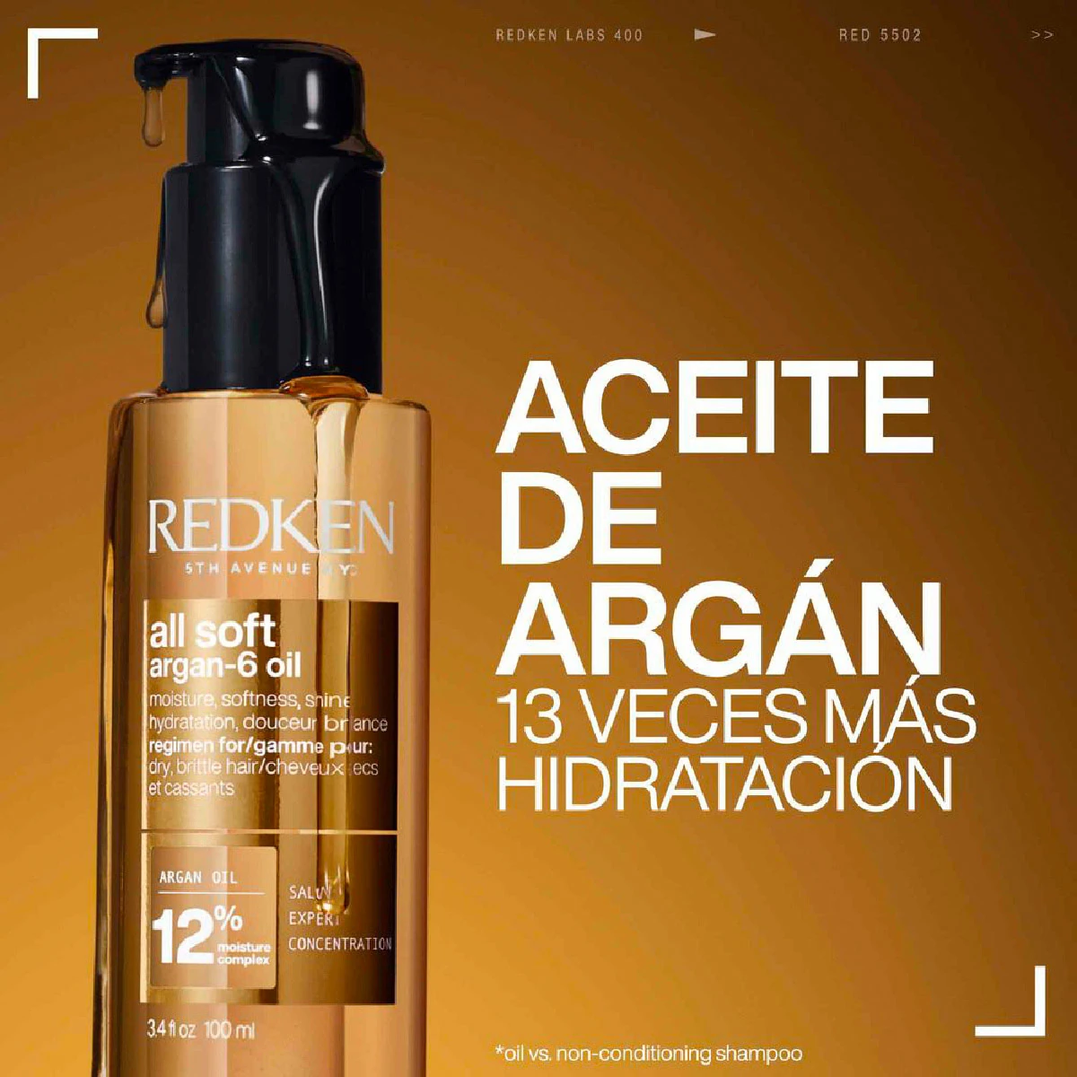 PACK HIDRATACIÓN Y SUAVIDAD REDKEN ALL SOFT - 3