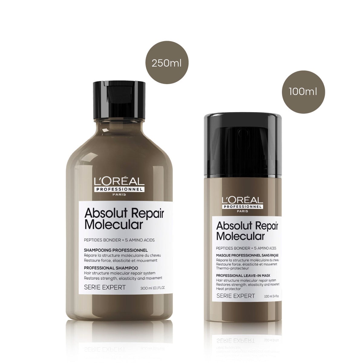 PACK REPARACIÓN LOREAL PROFESSIONNEL ABSOLUT REPAIR MOLECULAR - 1