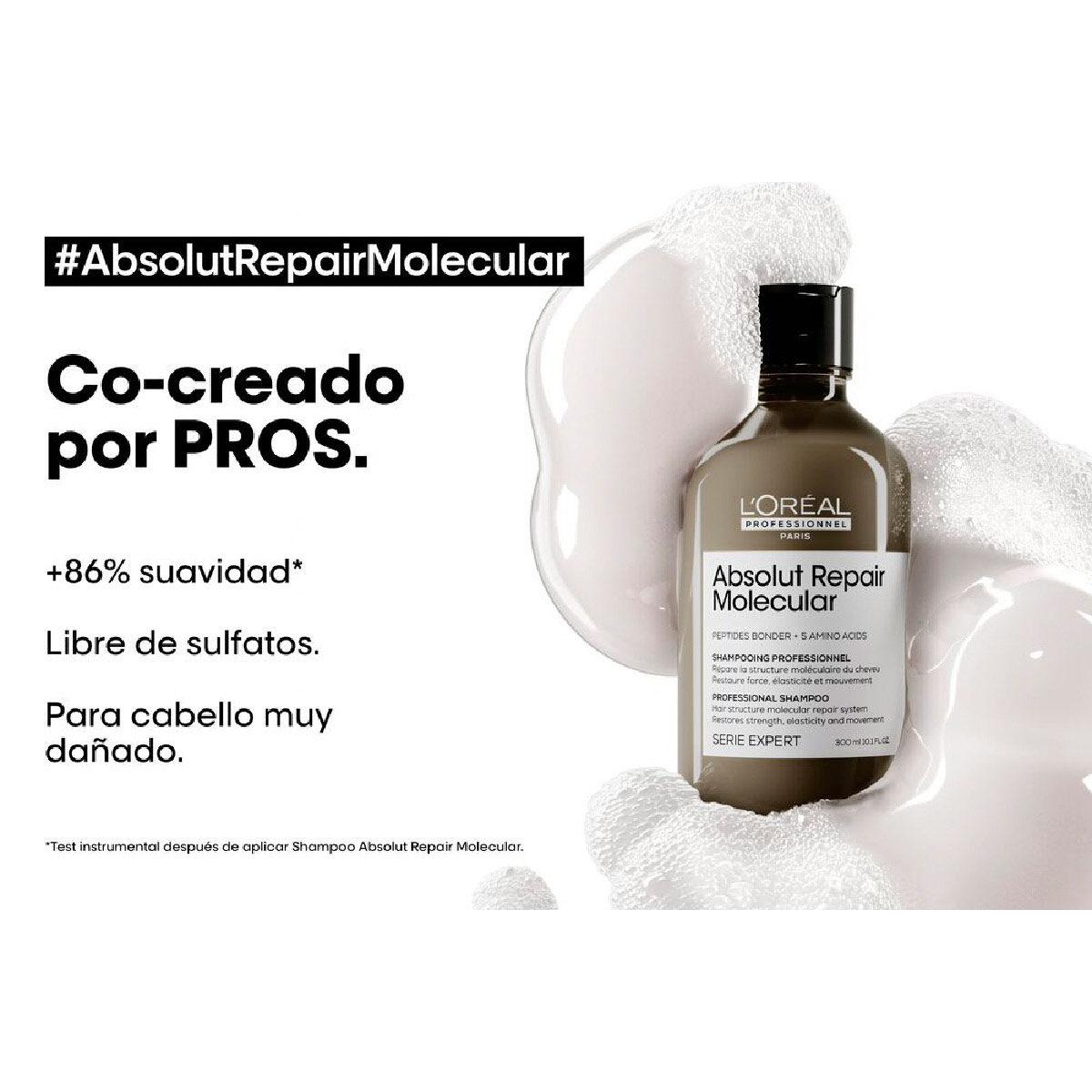 PACK REPARACIÓN LOREAL PROFESSIONNEL ABSOLUT REPAIR MOLECULAR - 3
