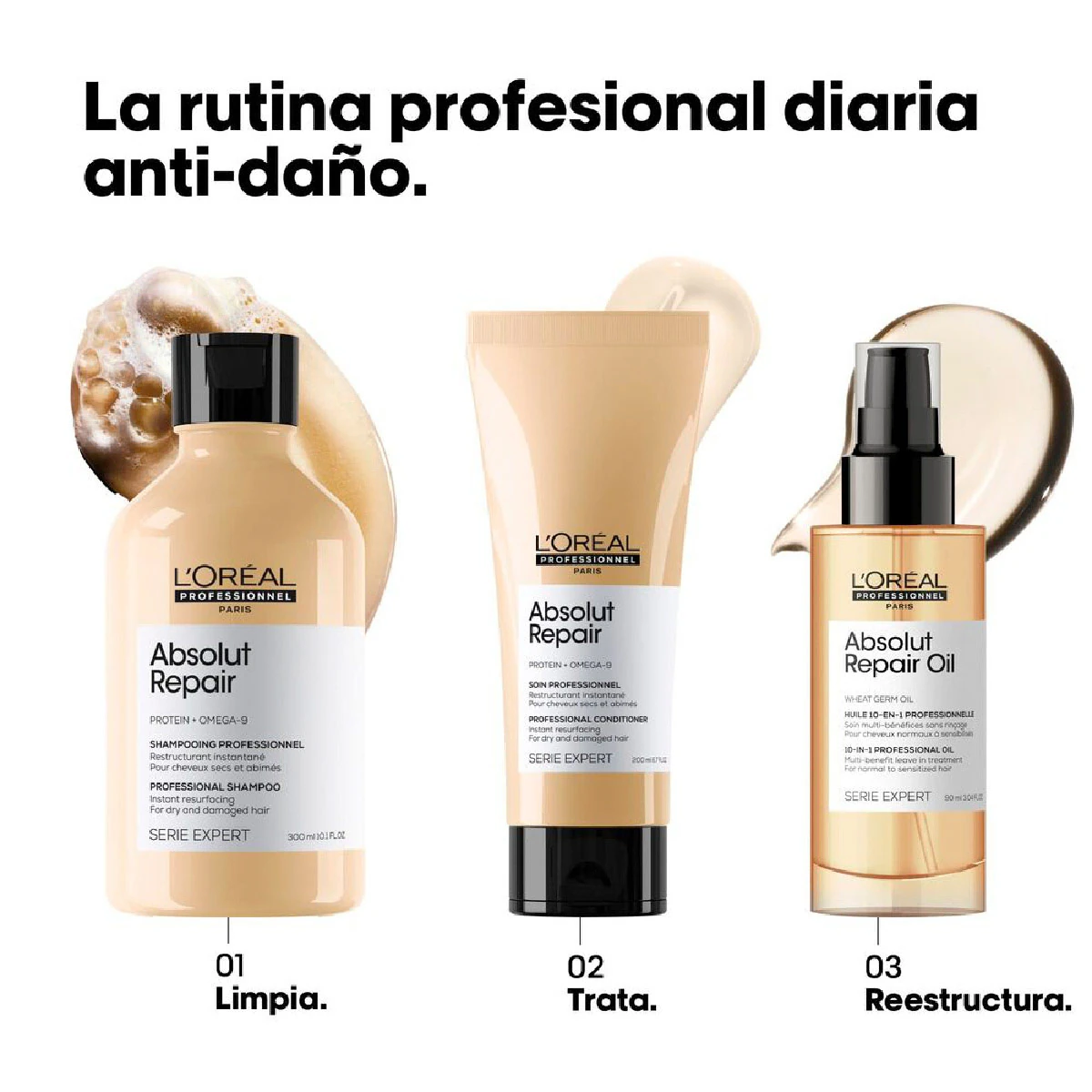 PACK REPARACIÓN LOREAL PROFESSIONNEL ABSOLUT REPAIR - 2