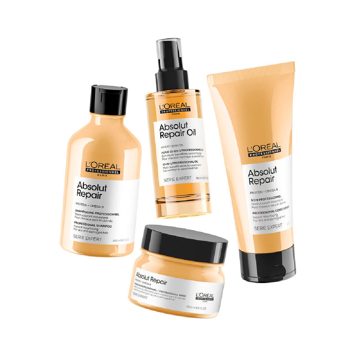 PACK REPARACIÓN LOREAL PROFESSIONNEL ABSOLUT REPAIR - 4