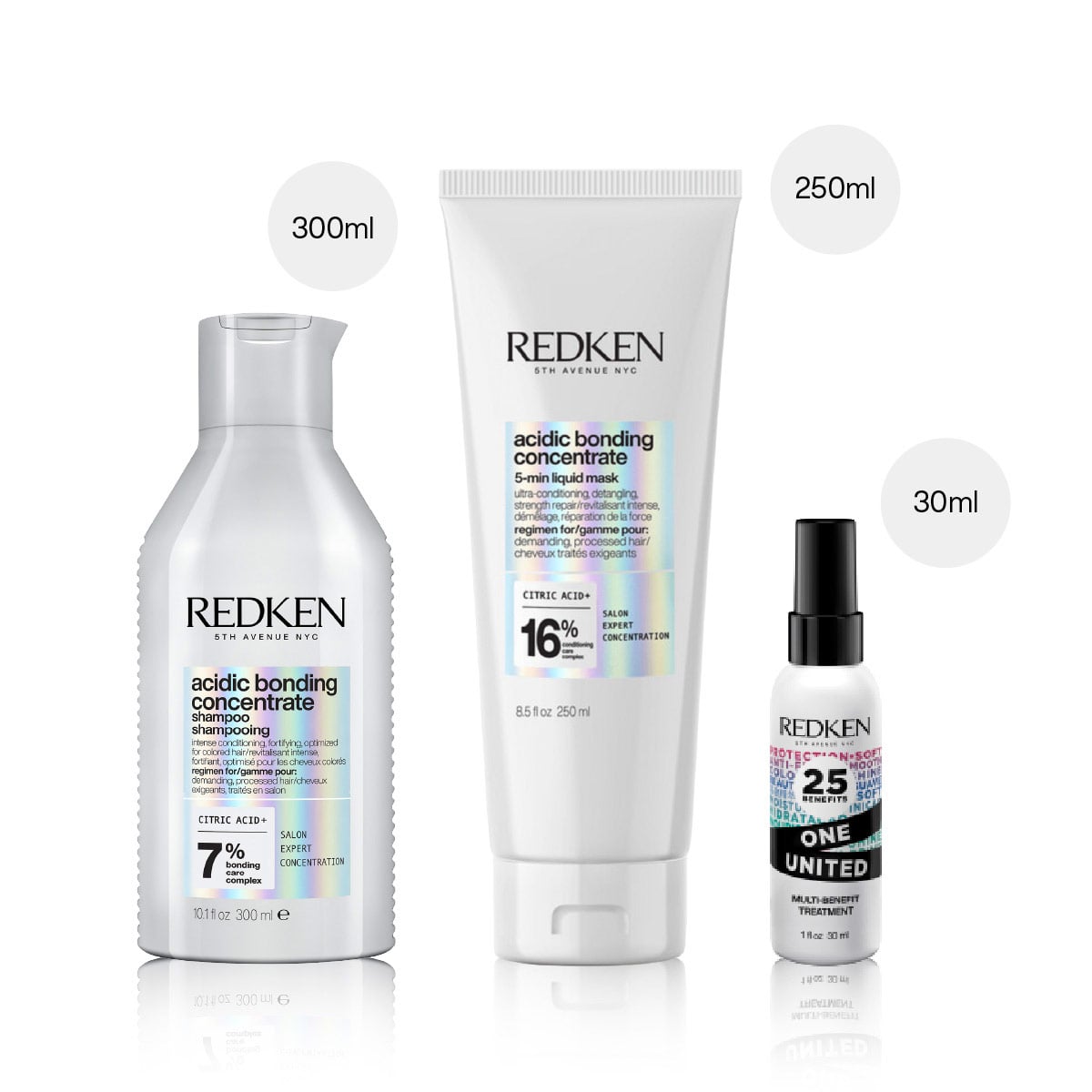 PACK REPARACIÓN REDKEN ACIDIC BONDING CONCENTRATE PREMIUM - 1