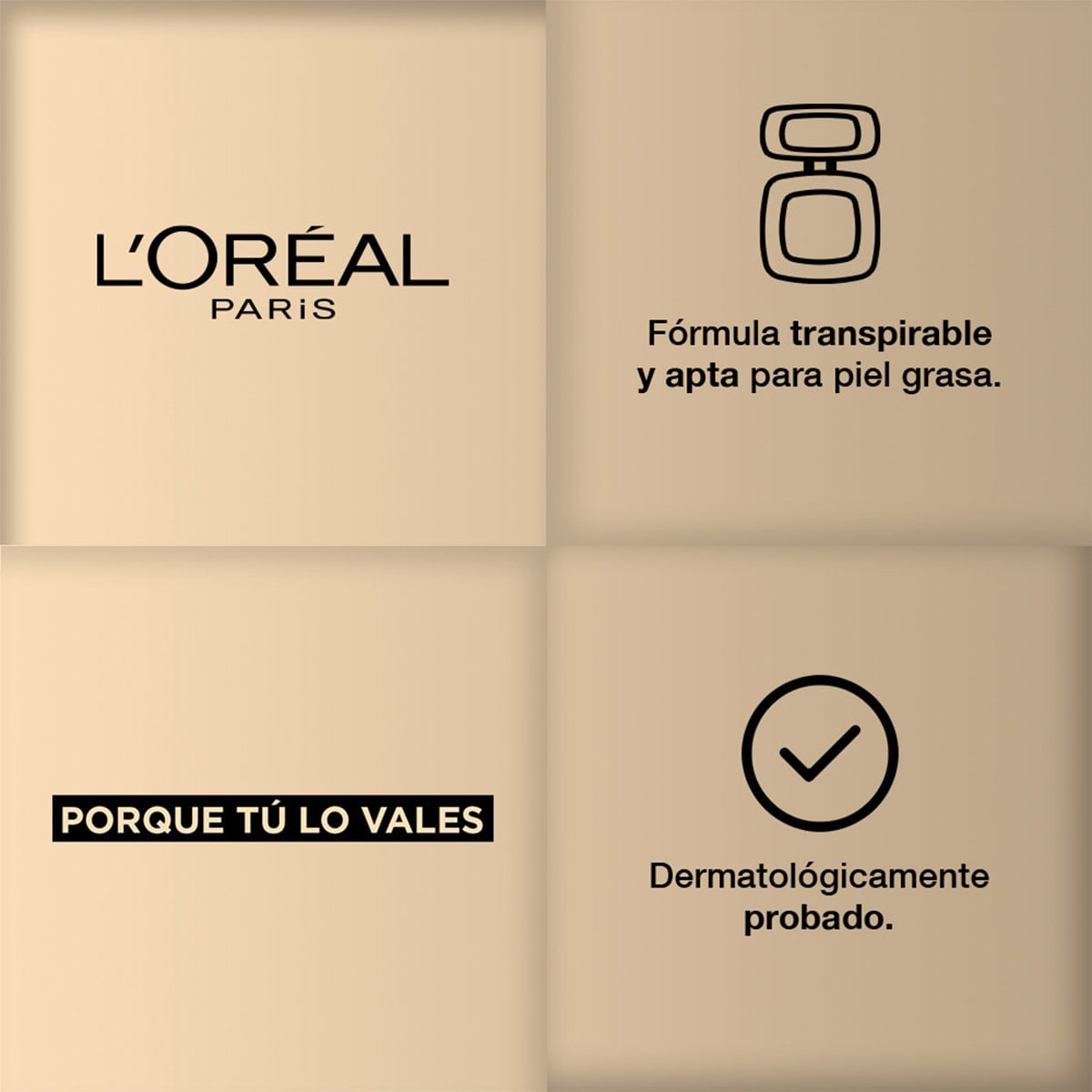 BASE POLVO LOREAL PARIS INFALIBLE HAZELNUT - 6