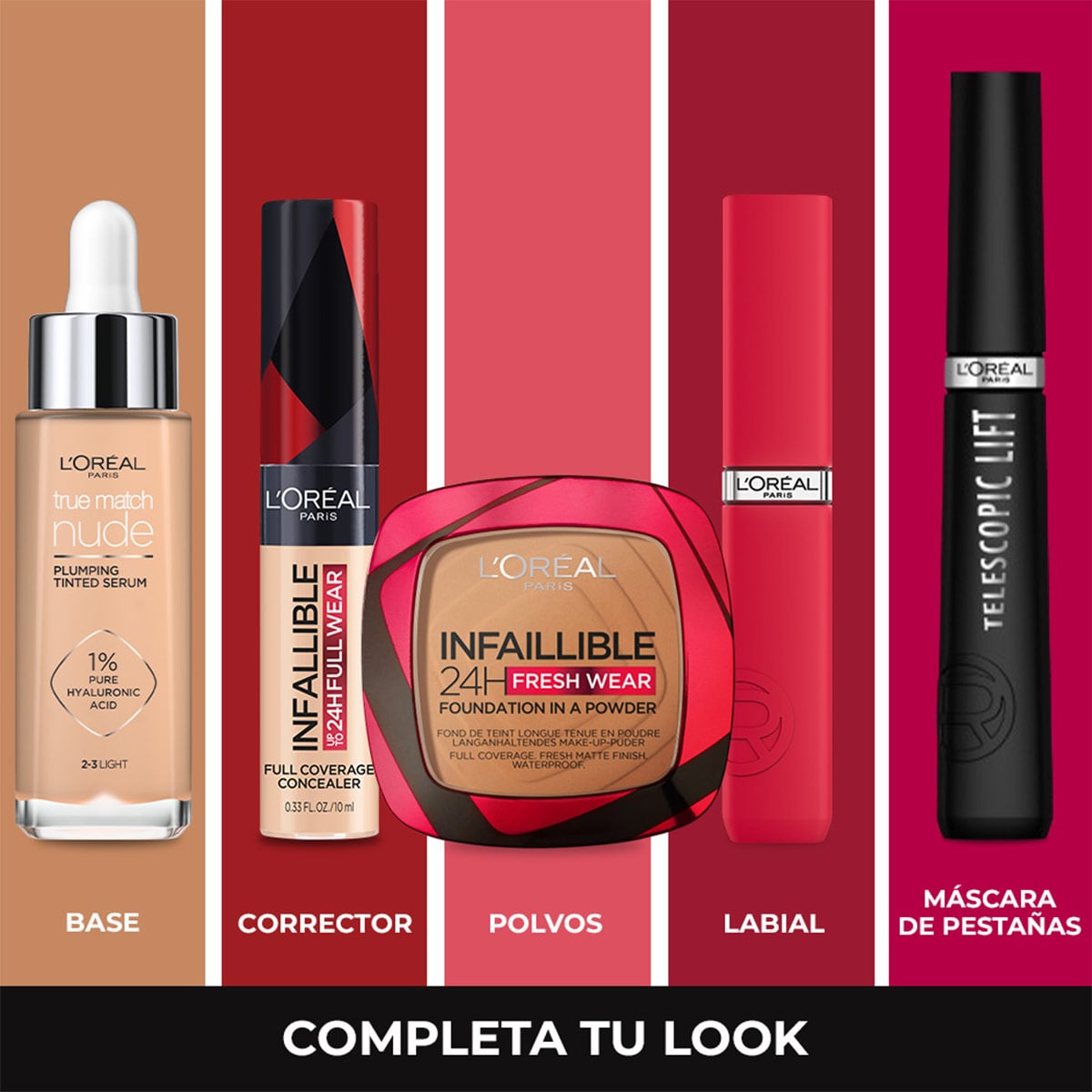 BASE POLVO LOREAL PARIS INFALIBLE HAZELNUT - 7