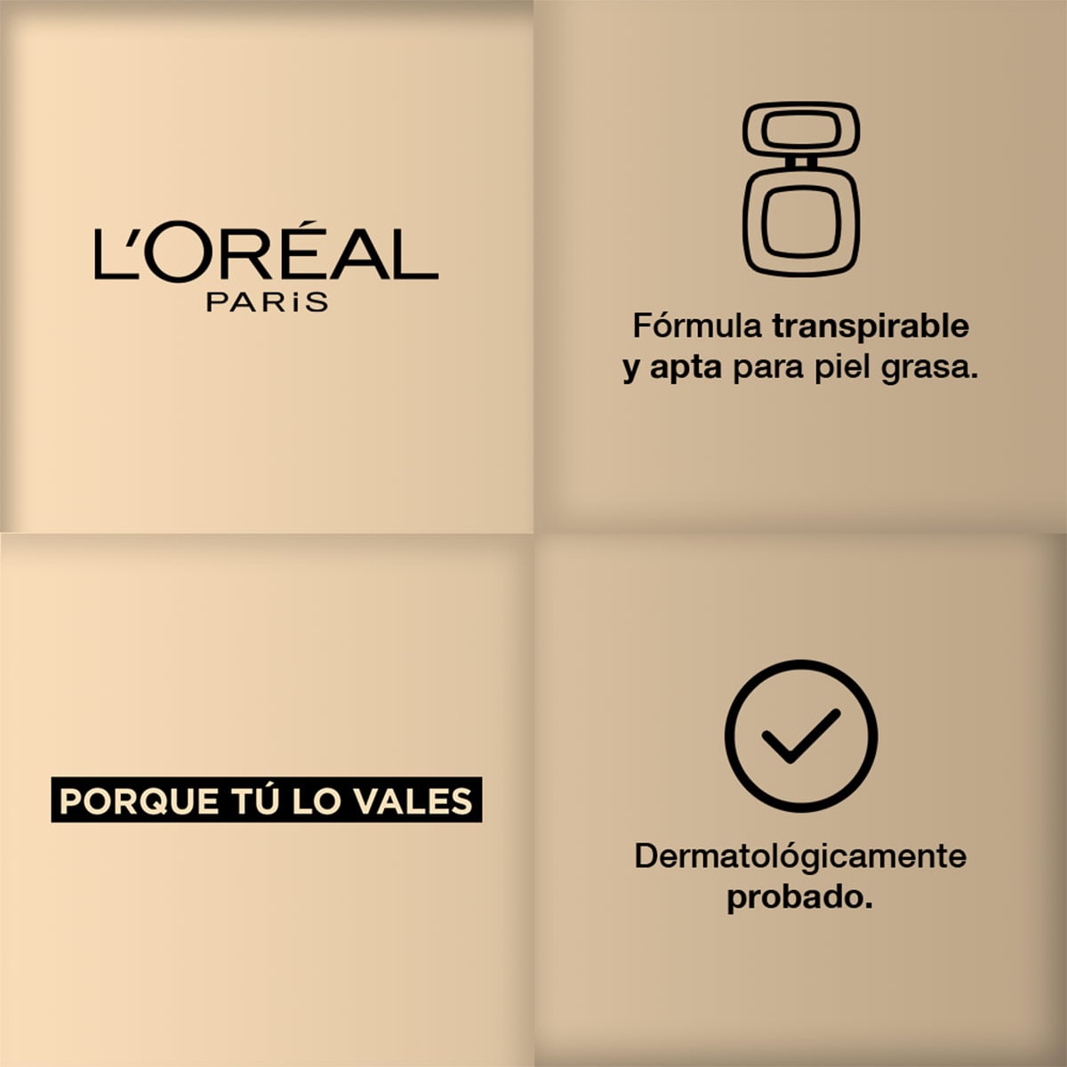 BASE MAQUILLAJE POLVO LOREAL PARIS INFALIBLE VAINILLA - 6