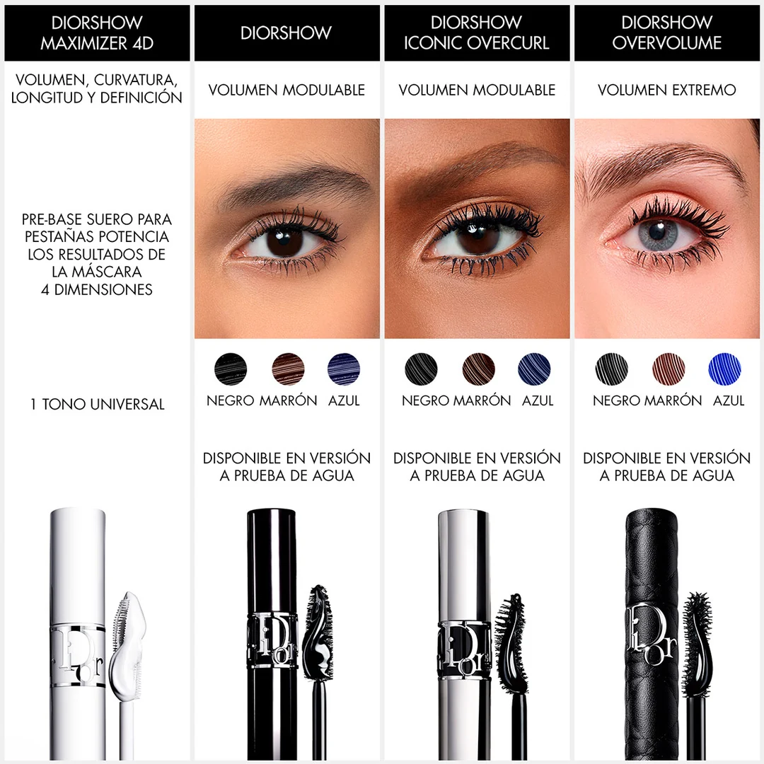 MÁSCARA DE PESTAÑAS DIOR DIORSHOW OVERVOLUME 840 - 9