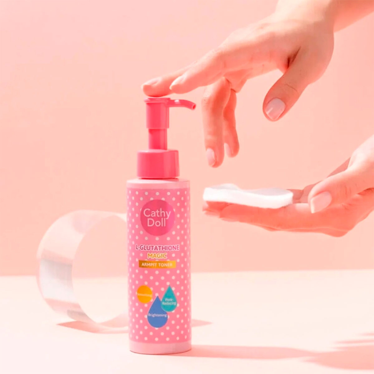 TÓNICO CATHY DOLL L-GLUTATHIONE MAGIC ARMPIT TONER 120ML - 3