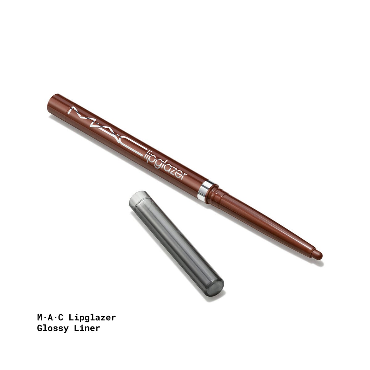 DELINEADOR LABIAL MAC LIPGLAZER GLOSSY LINE CHESTNUT - 1