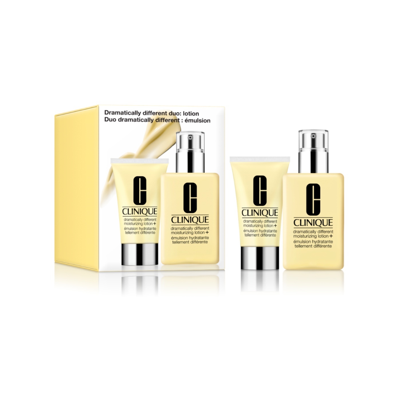 SET TRATAMIENTO CLINIQUE DRAMATICALLY DIFFERENT DÚO 125ML+50ML - 1