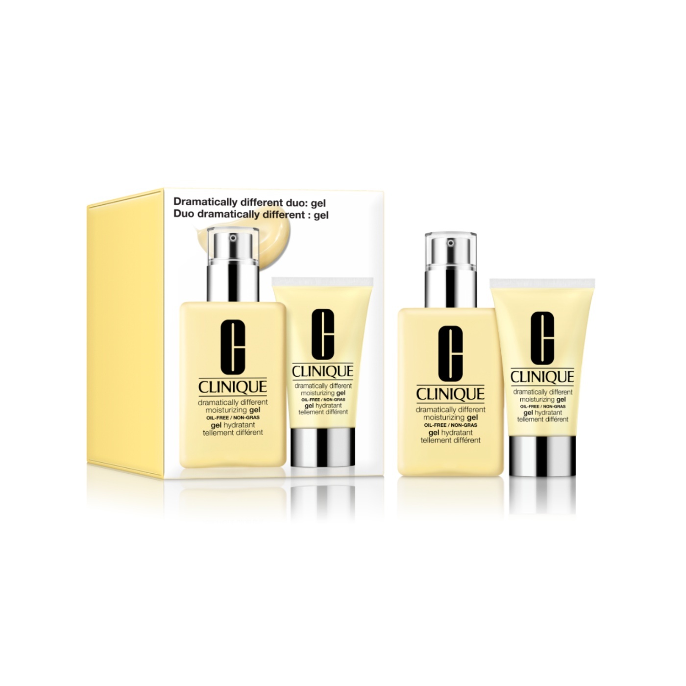 SET TRATAMIENTO CLINIQUE DRAMATICALLY DIFFERENT GEL 125ML+50ML - 1