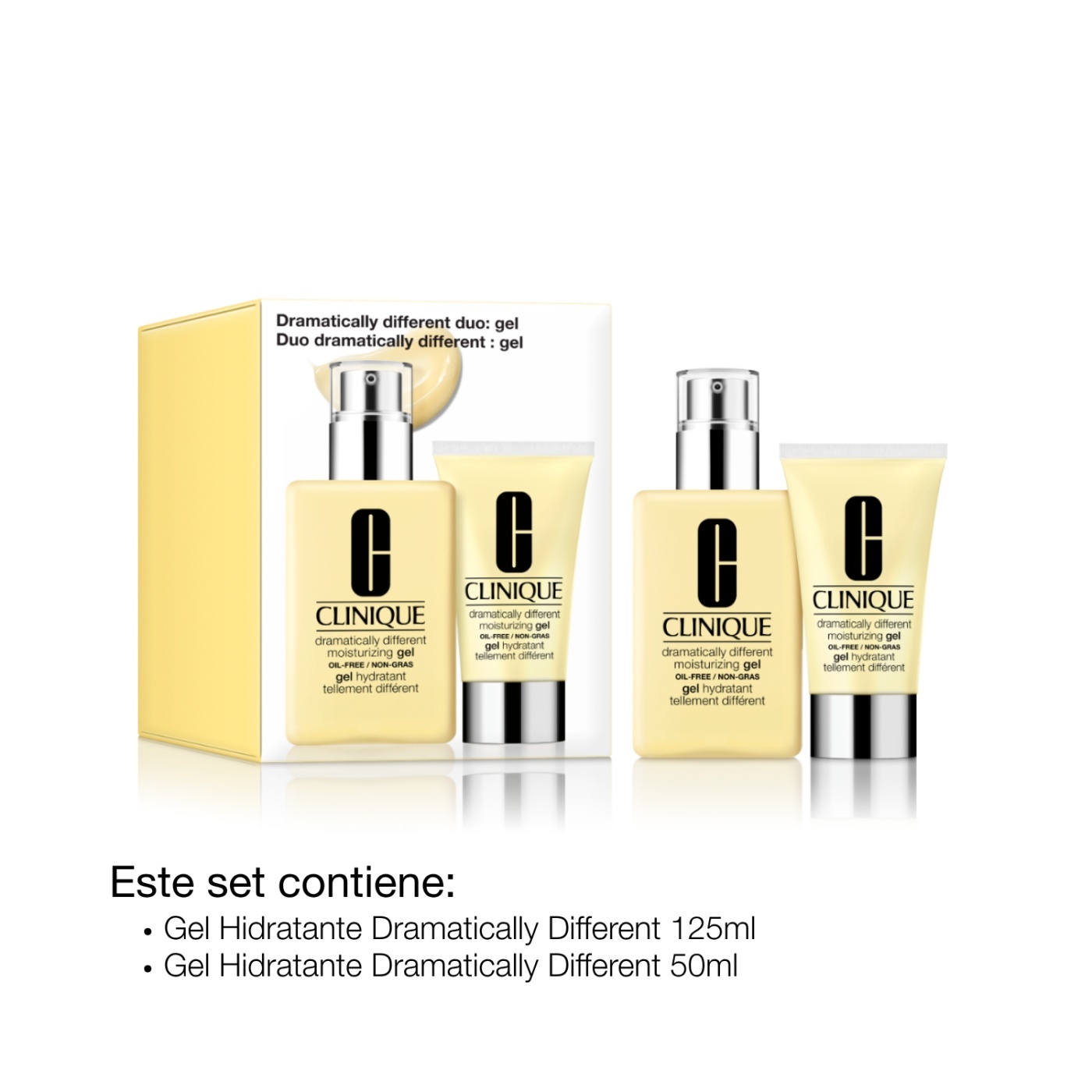 SET TRATAMIENTO CLINIQUE DRAMATICALLY DIFFERENT GEL 125ML+50ML - 2