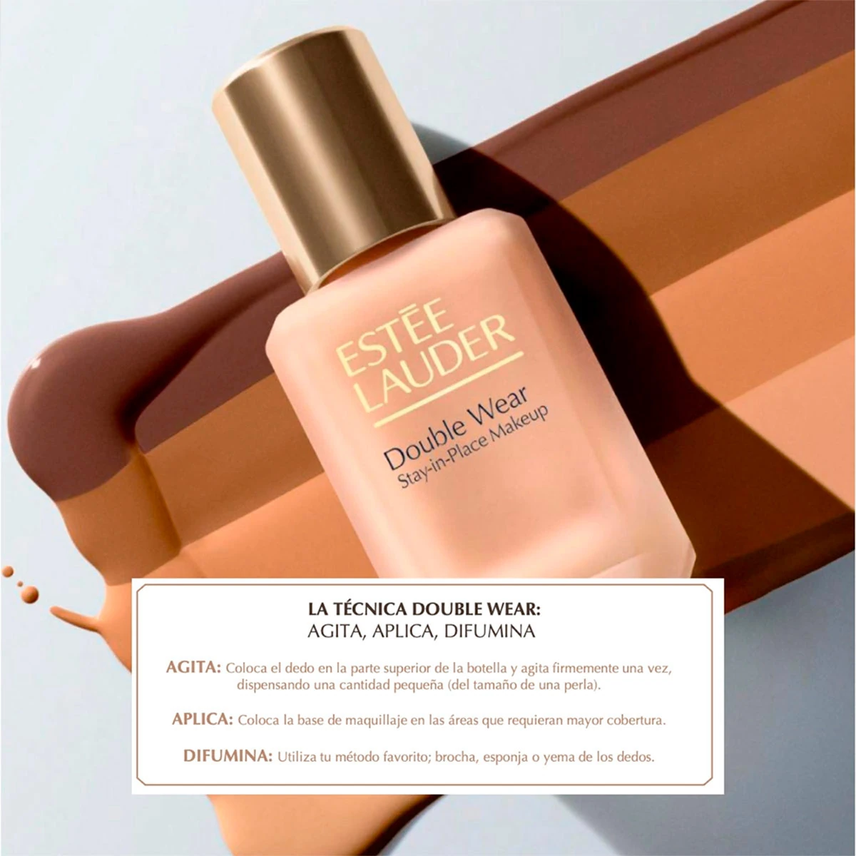BASE DE MAQUILLAJE ESTEE LAUDER DOUBLEWEAR SPF10 1W1 30ML - 7