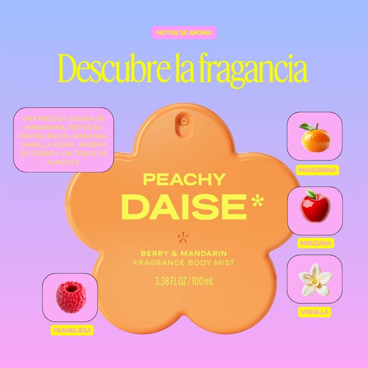 DAISE BODY MIST PEACHY 100ML - 2