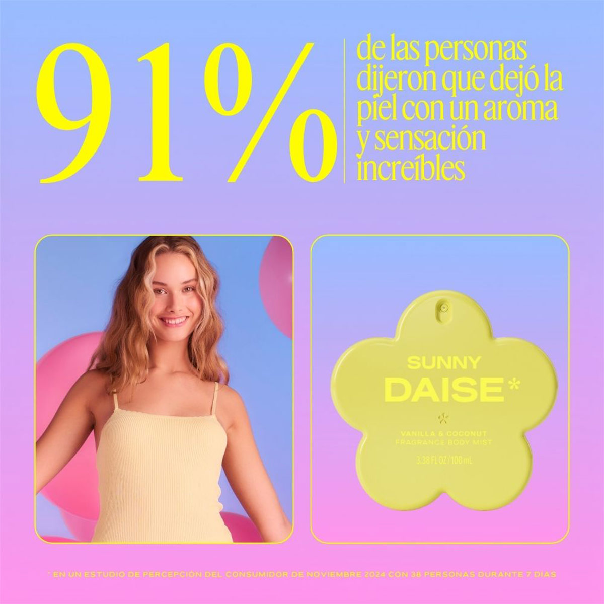 DAISE BODY MIST SUNNY 100ML - 3
