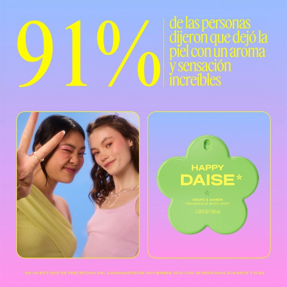 DAISE BODY MIST HAPPY 100ML - 3