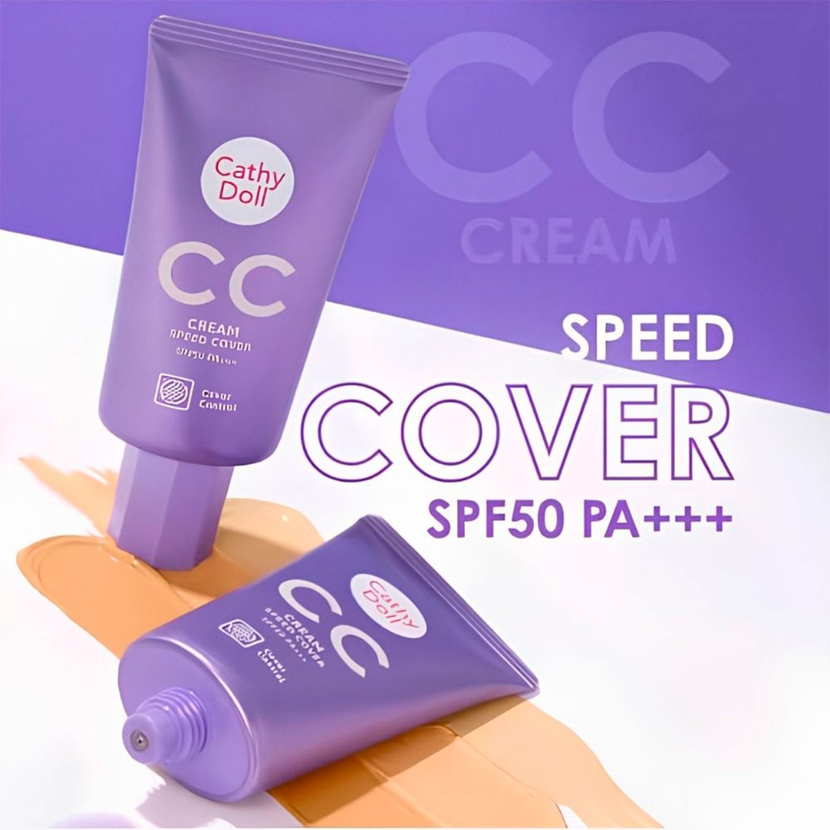 CC CREAM CATHY DOLL SPEED COVER SPF50 PA+++ 50ML M - 2