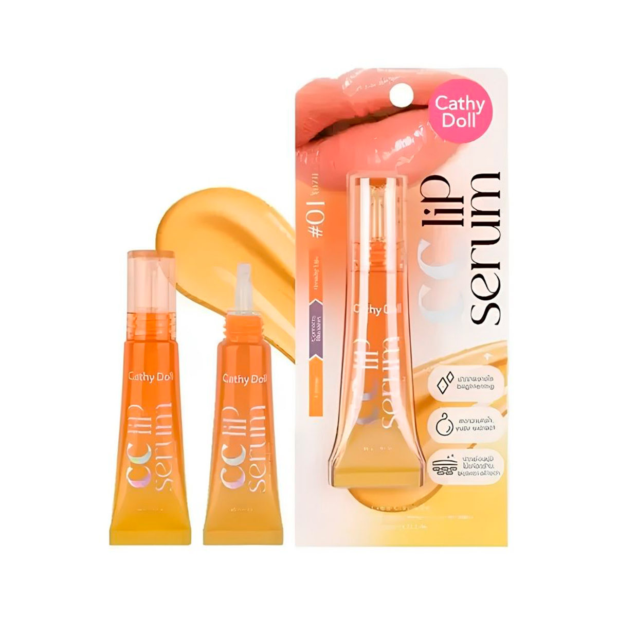 SÉRUM LABIAL CATHY DOLL COLOR CORRECRTOR 10GR YUZU - 2