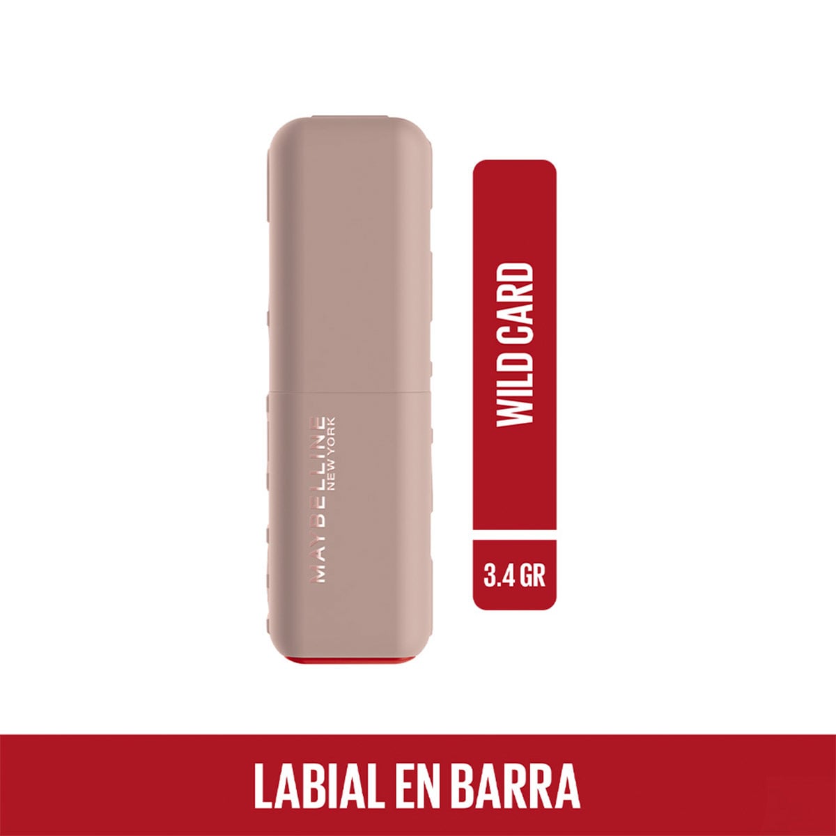 LABIAL MAYBELLINE SERUM LIPSTICK WILD CAR - 1